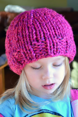 Crochet in Color: Pretty Azalea Knitted Hat