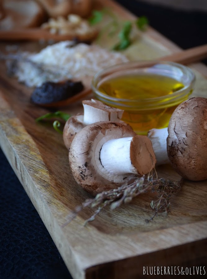 SETAS - RISOTTO DE SETAS, PIÑONES Y TRUFA