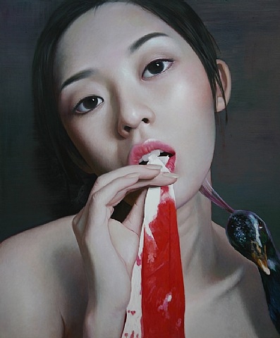 Ling Jian. Pintura. Doctor Ojiplatico