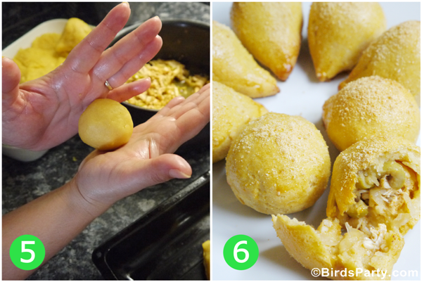 Brazilian Appetizer Coxinha de Galinha Recipe - BirdsParty.com