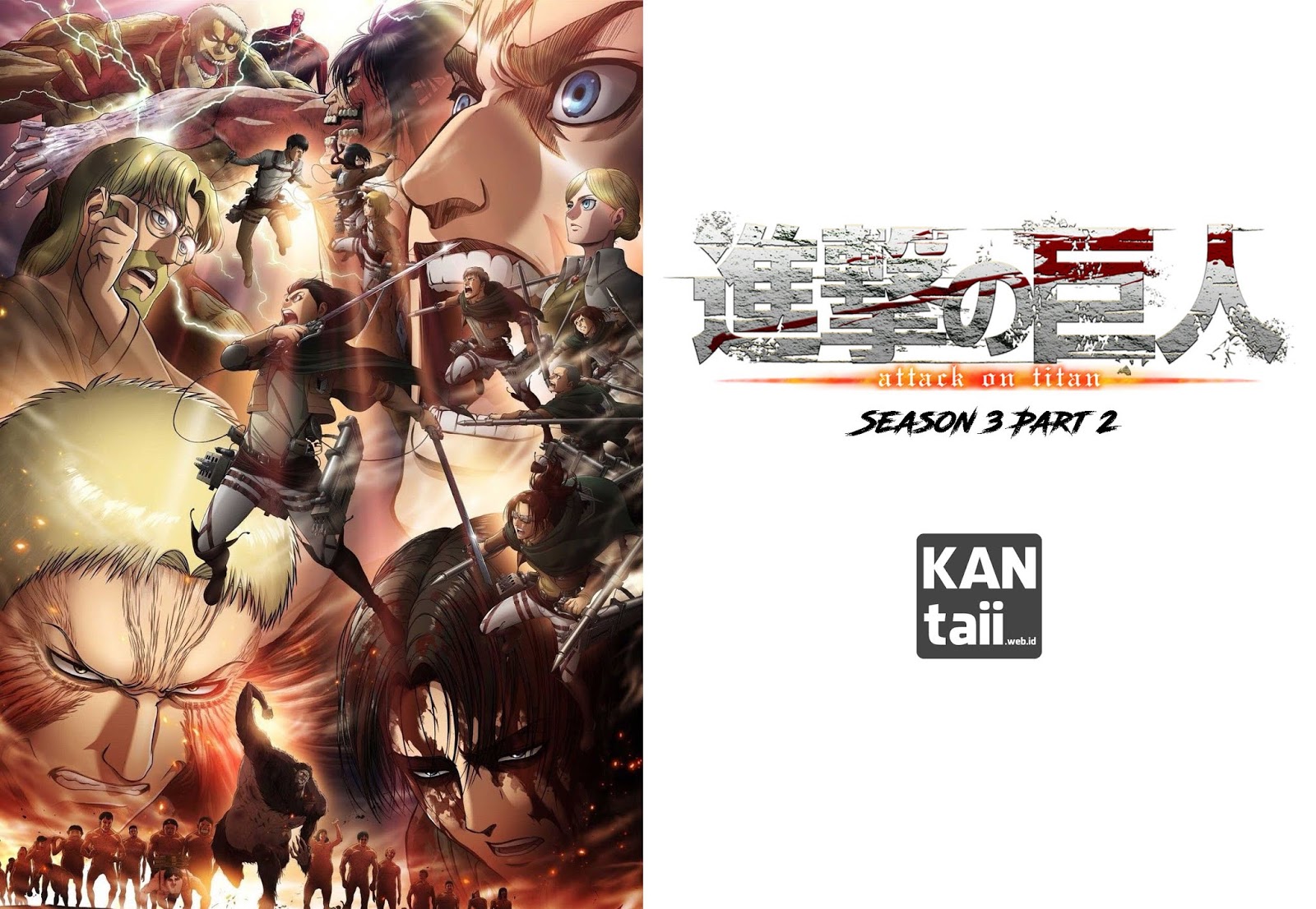 Get Shingeki No Kyojin Season 3 Part 2 Kantaii Download Anime For Free Get Wallpaper Shingeki No Kyojin Season 3 Part 2 Kantaii Download Anime For Free