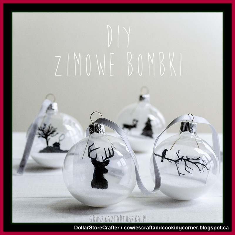 Dollar Store Crafter Makeover Dollar Tree Clear Plastic Christmas