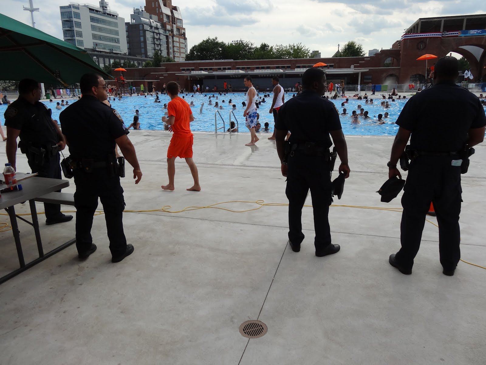 A Walk in the Park: Security At McCarren Pool Dramatically Increased ...