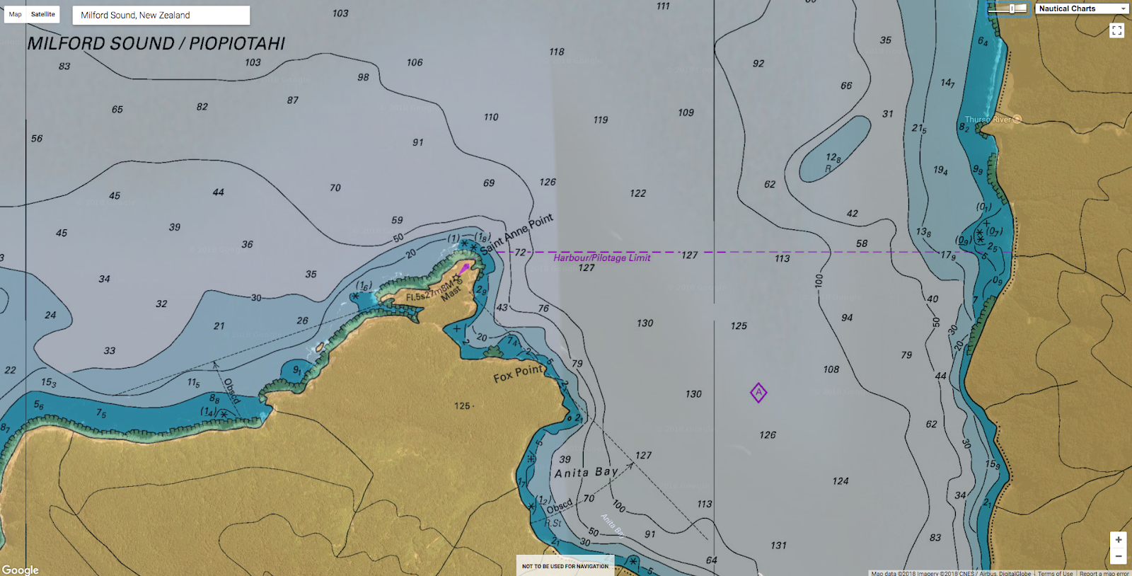 GeoGarage blog L'Austral grounding loss of awareness during “blind pilotage”