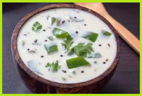 शिमला मिर्च रायता बनाने की विधि - Shimla Mirch Ka Raita Recipe
