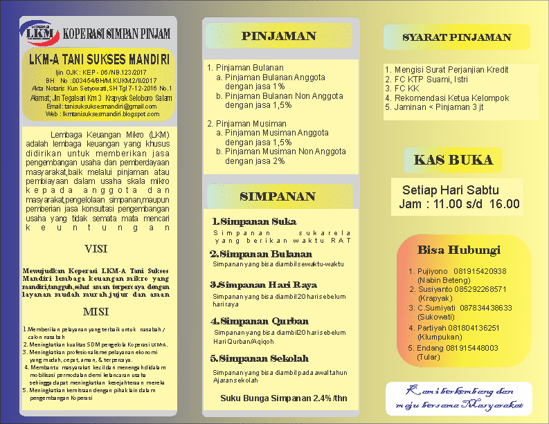 10+ Ide Pamflet Rapat Anggota Tahunan Little Duckling Blog