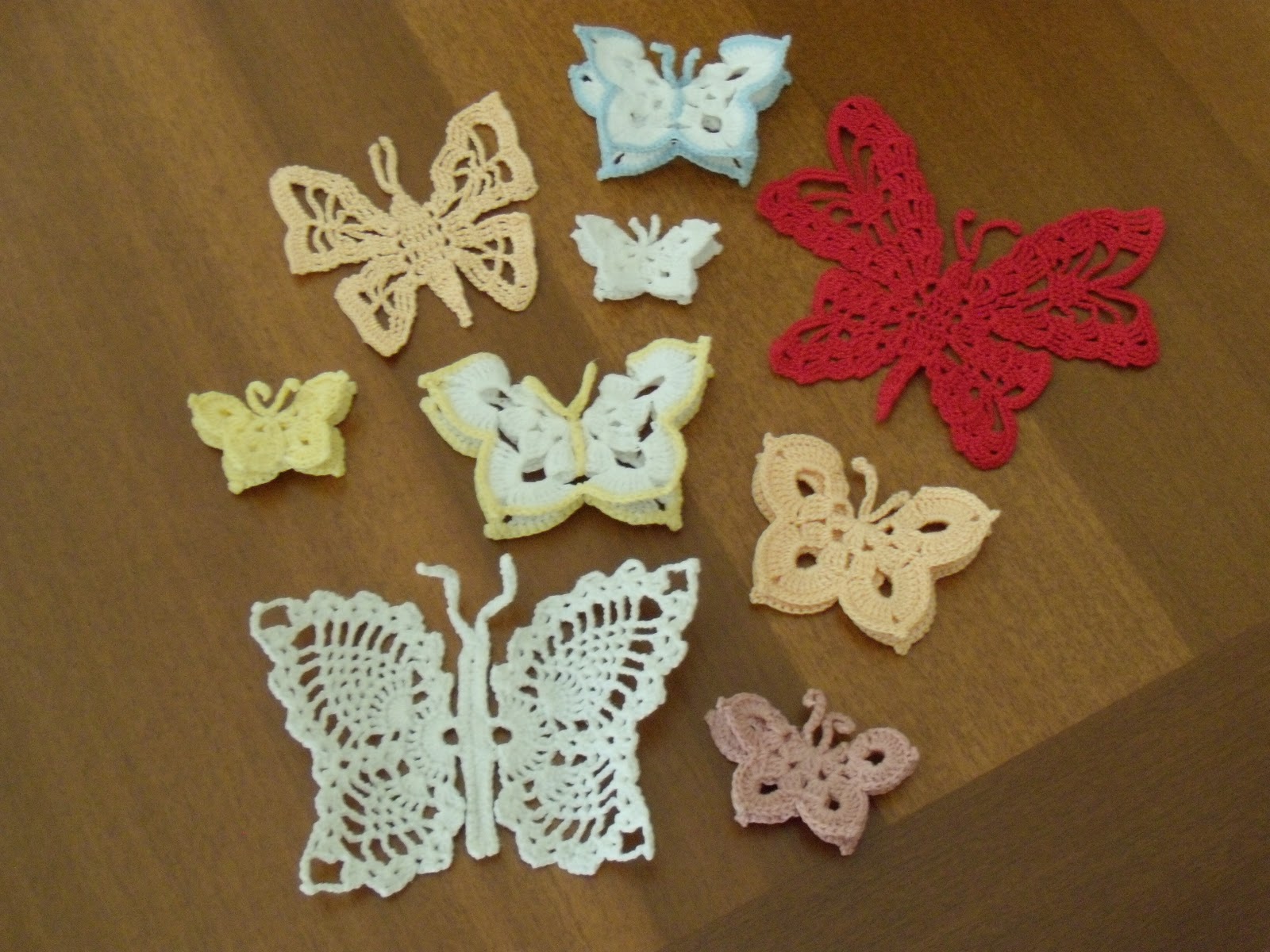 LE CREAZIONI DI MARIA ZUCCARELLO FARFALLE