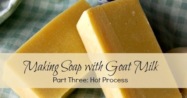 Is Creamy Lightly Colored Hot Process Goat's Milk Soap Possible?