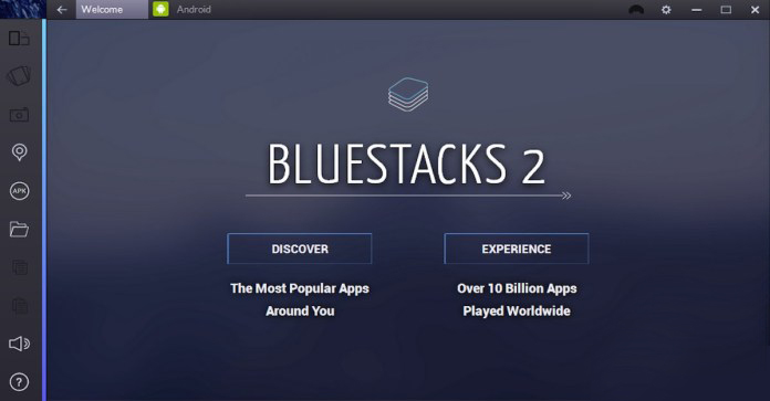 running android tv apps on bluestacks
