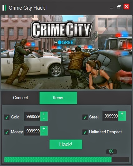 CRIME CITY CHEATS HACK Gold Hack Add Unlimited Cash Hack