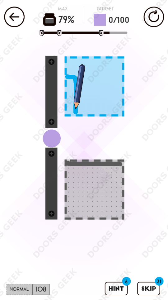 Draw Here Level 108 Doors Geek