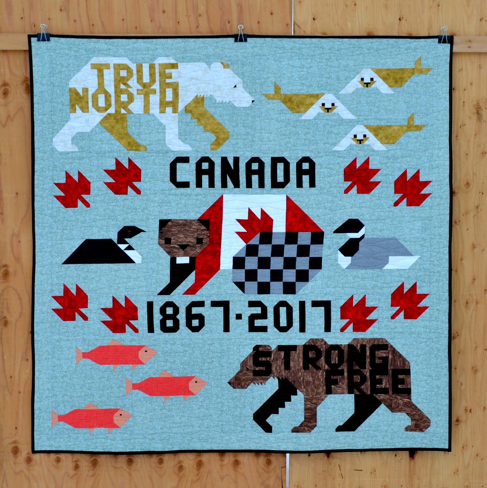 Sew Fresh Quilts Canada 150 Lap Quilt