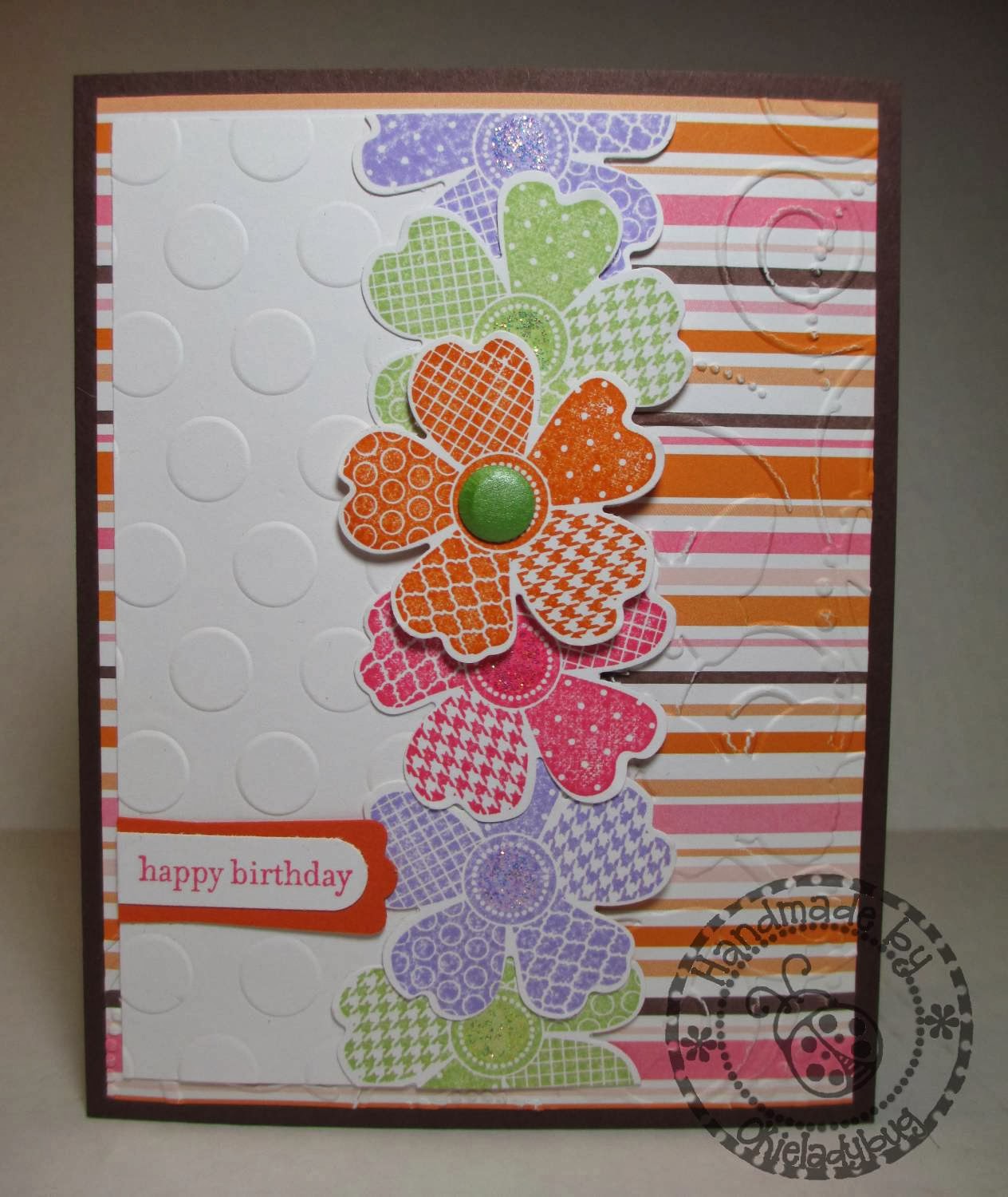okieladybug's scrap n' more stampin up flower shop