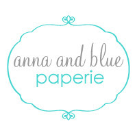 Featured on anna and blue paperie blog!
