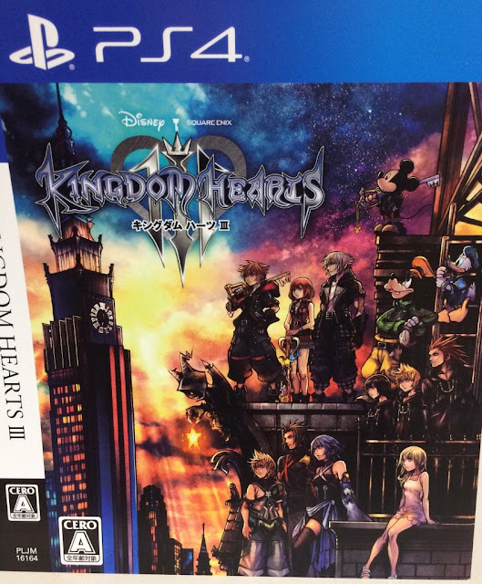 الكشف عن الحجم النهائي لنسخة الشريط للعبة Kingdom Hearts 3 على جهاز PS4 ، حجم مناسب جدا ..