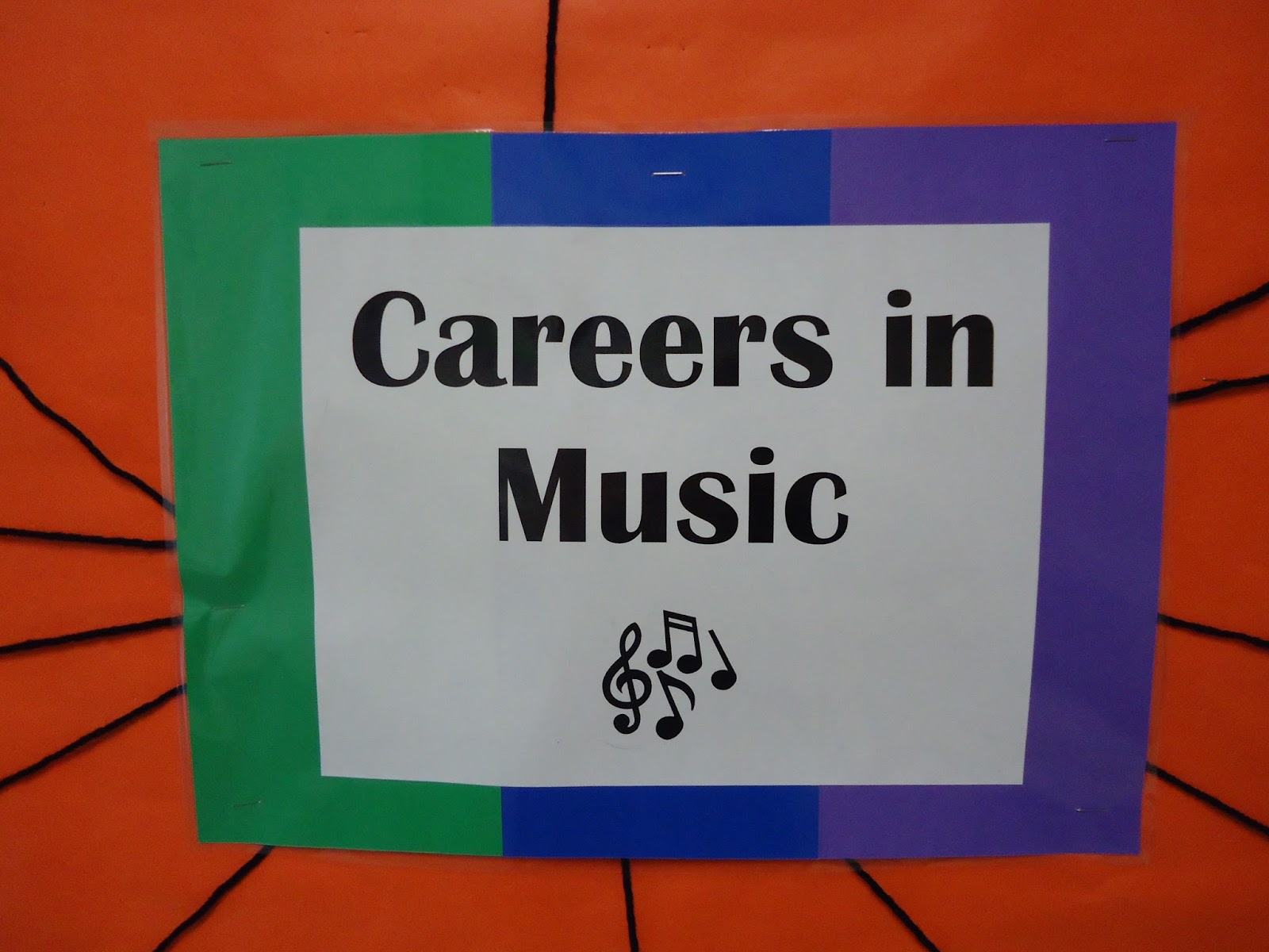 Teaching Elementary Orchestra Careers in Music Bulletin Board
