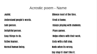 Jusdean S Glenbrae School Acrostic Poem