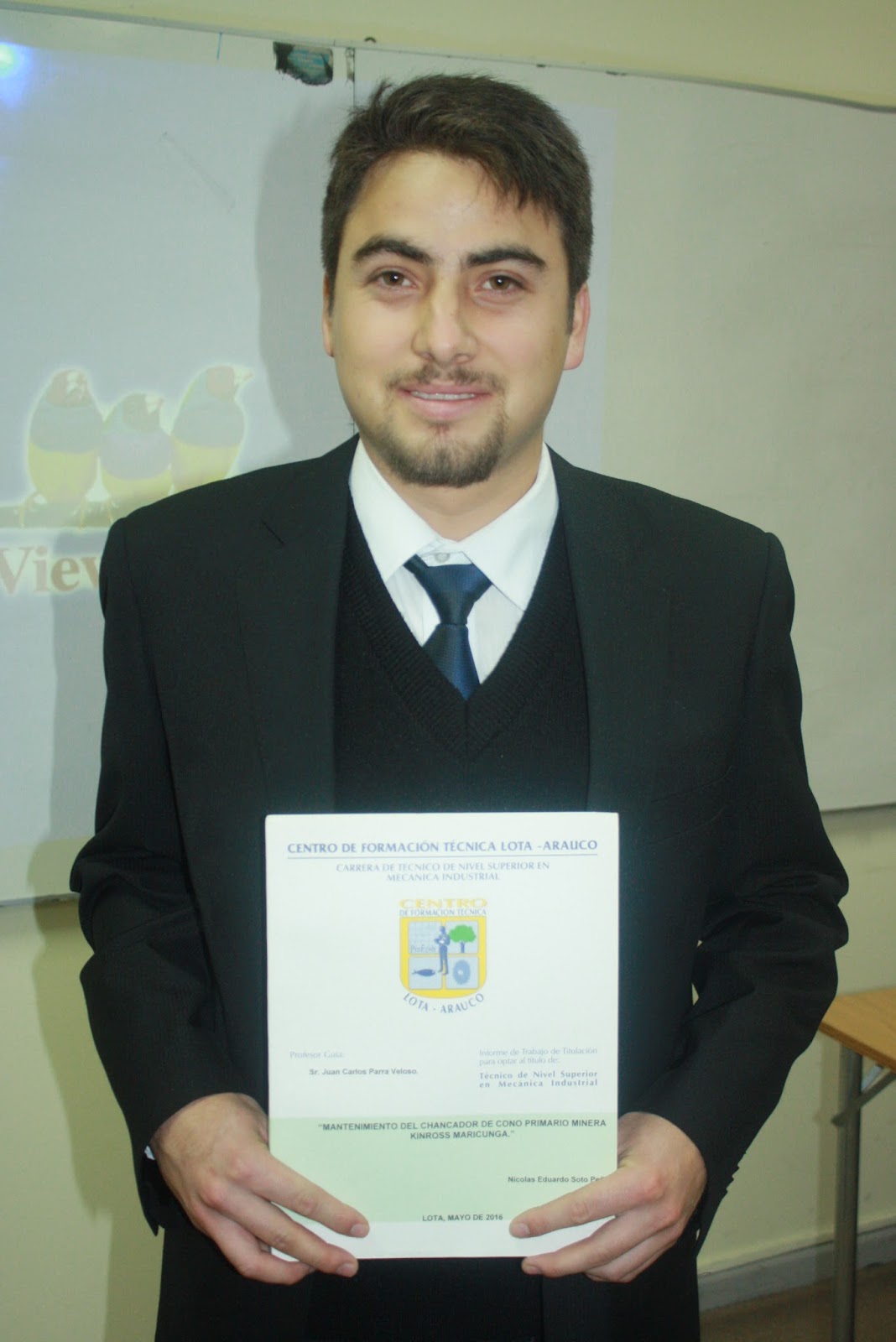 Titulados Mecánica Industrial CFT Lota Arauco NICOLAS SOTO