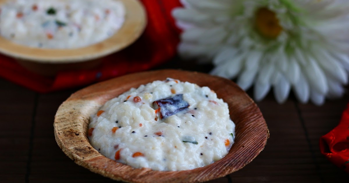 Kovil thayir sadam recipe Temple style curd rice Jeyashri's Kitchen