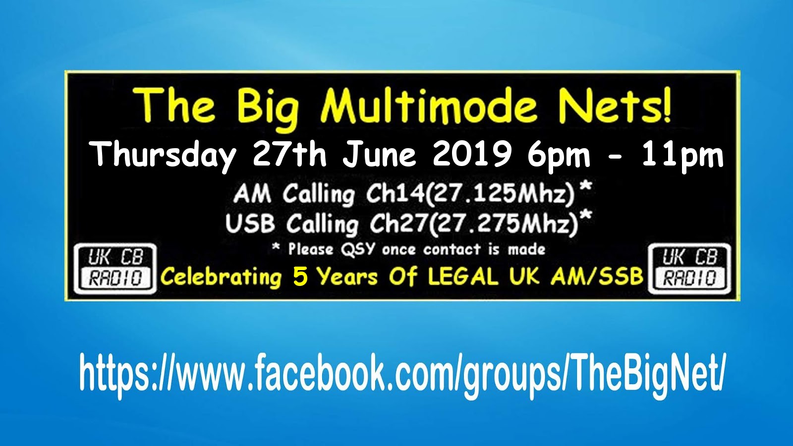 Delboy's Radio Blog The Big Net Celebrating FIVE Years of Legal AM