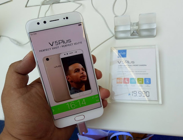 Vivo V5 Plus Lands in the Philippines for Php19,990; Boasts Dual Selfie Cameras