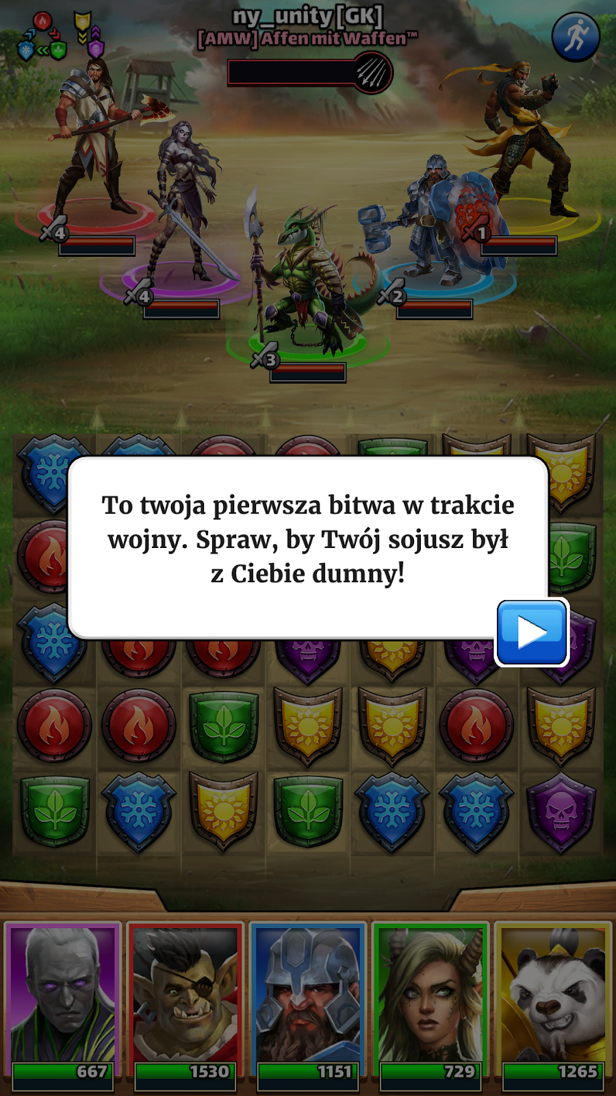 EMPIRES AND PUZZLES PORADNIK PL po grze WOJNA SOJUSZY W EMPIRES AND