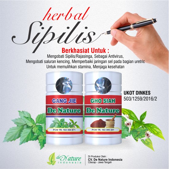 cara herbal mengobati sipilis