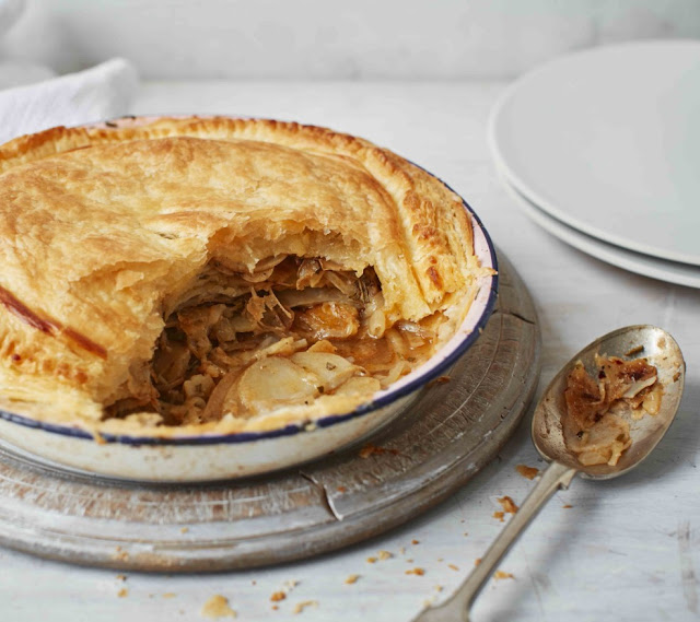 Vegan Potato, Rosemary And Onion Pie Recipe Vegan Potato, Rosemary And Onion Pie Recipe