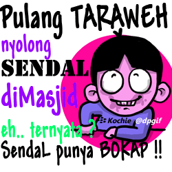 Emo lucu-bocah maling sendal bokap pas lagi taraweh Emo lucu-bocah maling sendal bokap pas lagi taraweh