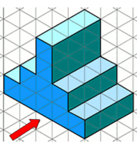 Figura 5- Diédrico- Vistas principales de un objeto