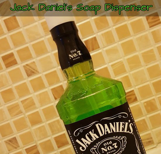 Jack Daniels Soap Dispenser: Creative Mondays Blog Hop Jack Daniels Soap Dispenser: Creative Mondays Blog Hop