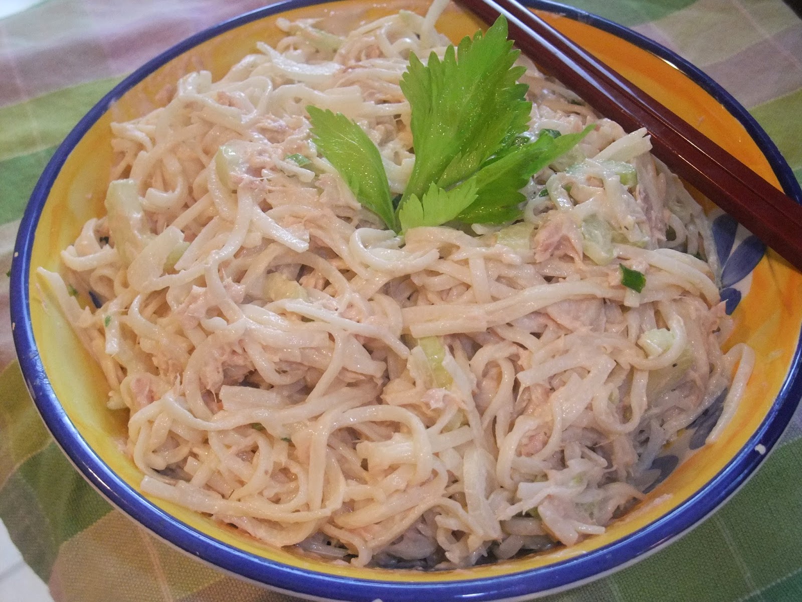 Susan's SavourIt! Creamy Tuna Noodle Salad...