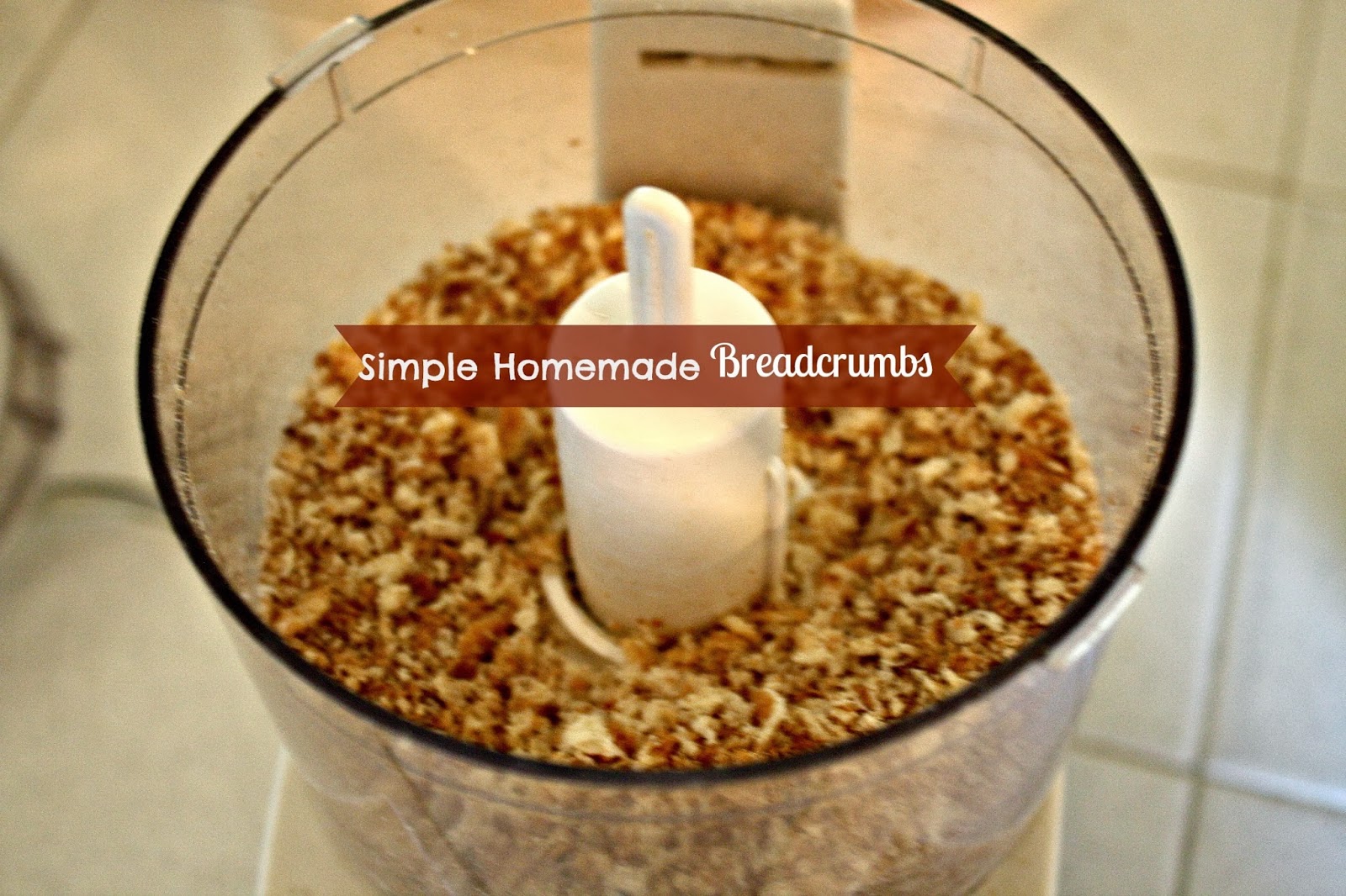 Sunny Simple Life Easy Homemade Breadcrumbs