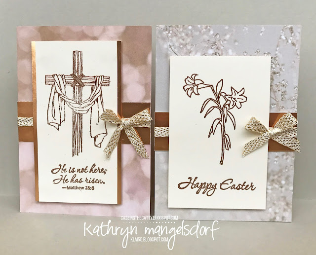 Stampin' Up! Easter Message, Easter Card created by Kathryn Mangelsdorf