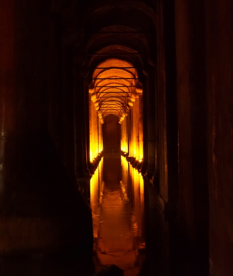 Euriental | the Bascilica Cistern in Istanbul, Turkey