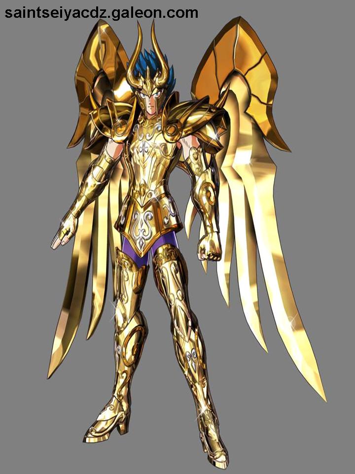 Caballeros Del Zodiaco Armaduras De Oro