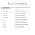 Basic Commands And Concepts