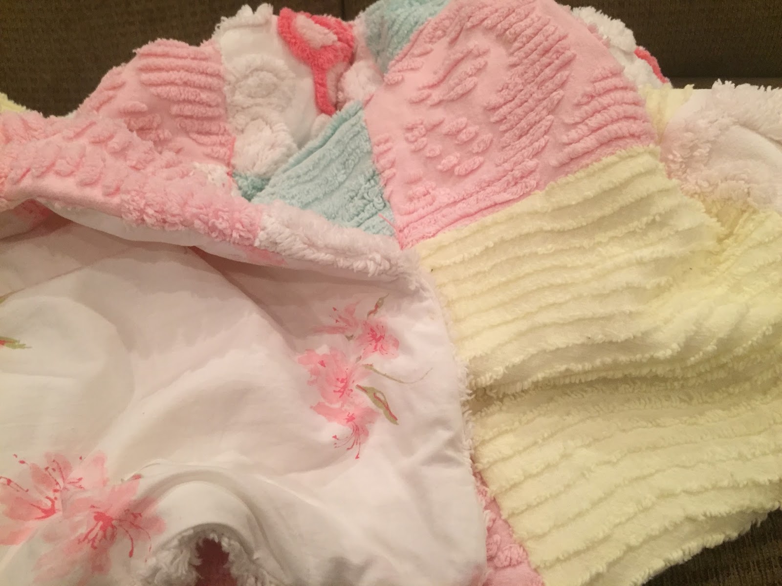 Deerecountry Quilts Chenille Baby Blanket