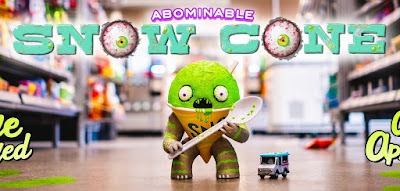 Lime Flavored Abominable Snow Cone Vinyl Figure by Jason Limon x Martian Toys