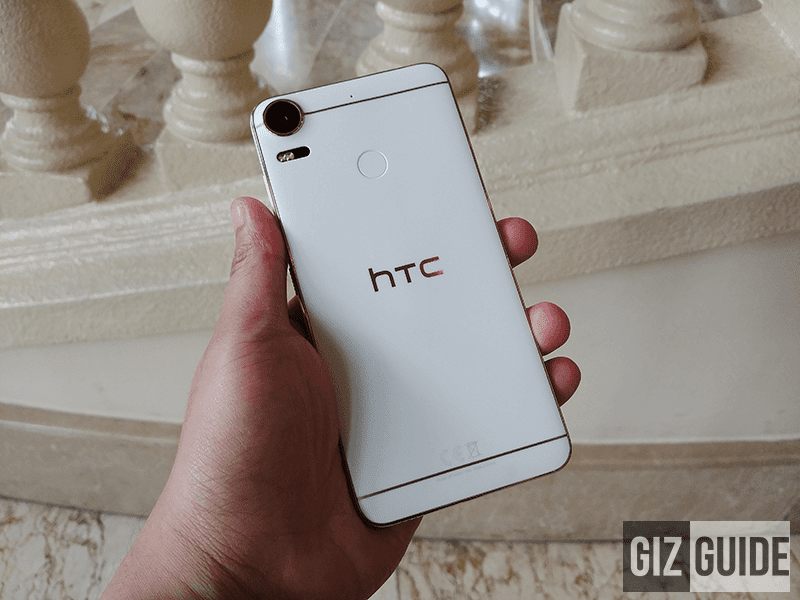 HTC Desire 10 Pro back