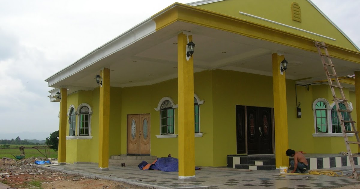 Tren Gaya Warna Cat Dalam Rumah Kuning Gading, Cat Rumah 2020