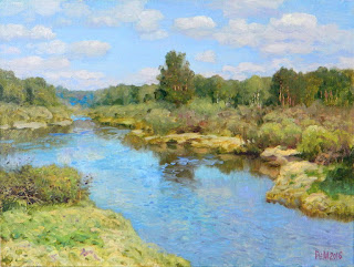 paisajes-verano-serenos-rios pinturas-disfruta-paisajes-verano