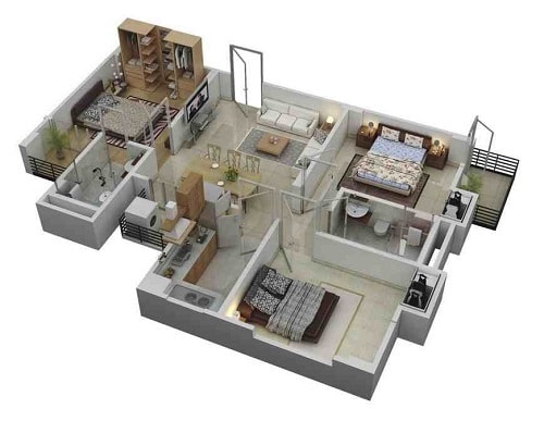   Desain Rumah Minimalis Modern 2 Lantai Ada Kolam Renang