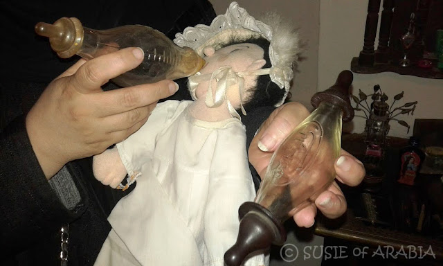 antique baby bottles