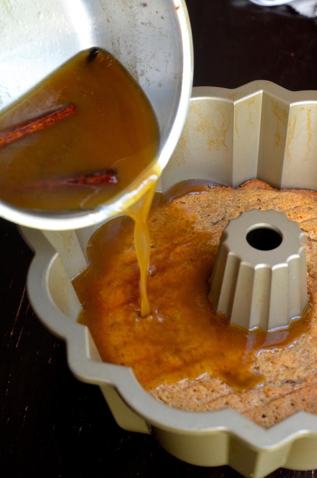 rum cake syrup