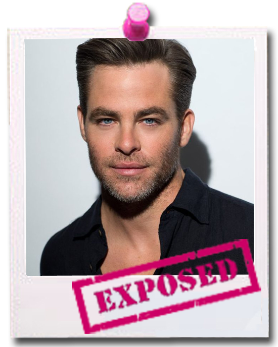 Famous Male Exposed Chris Pine Naked