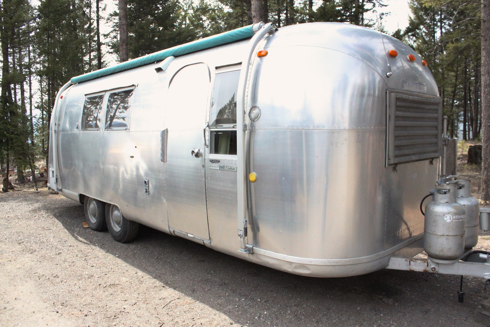 the little forest house Airstream exterior
