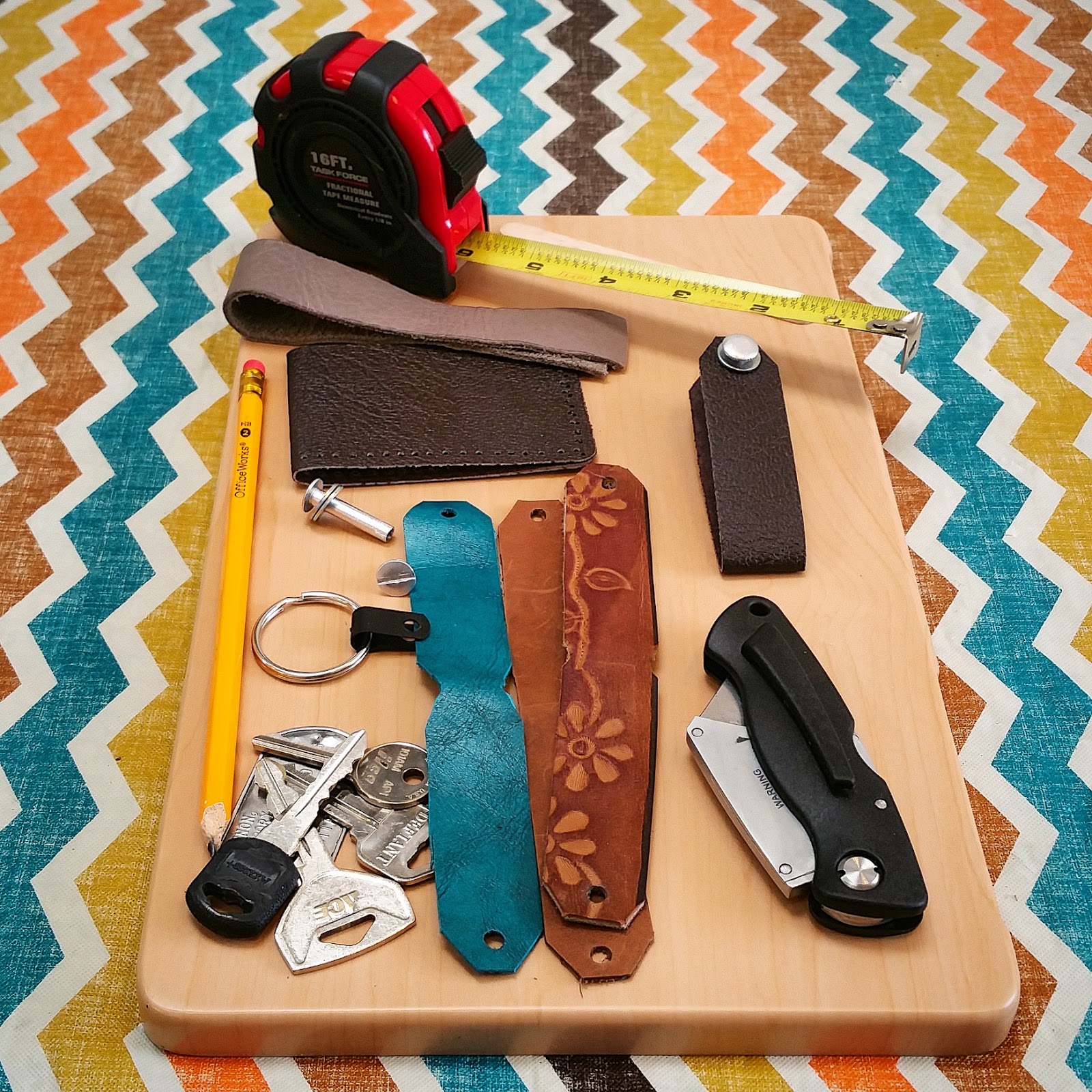 Our SimpleCamperVan New! Make an Easy OrbitKey Style Key Organizer! DIY