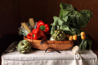 Bodegones con Verduras Hortalizas y Frutas