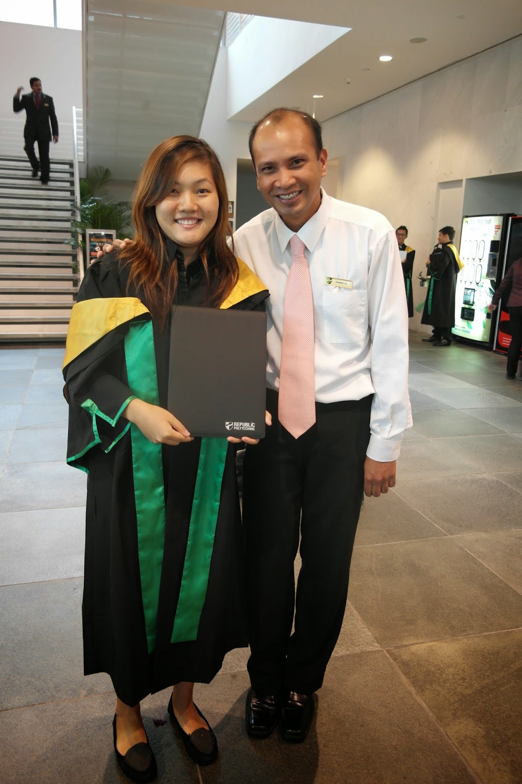 Graduation Ceremony in Republic Polytechnic - Tiffanythedeepfriedtofu